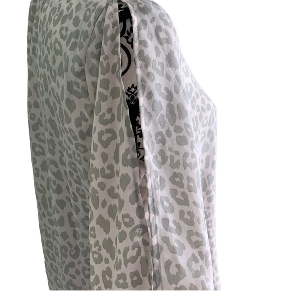 Krazy Kat Leopard Wrap Blouse‎ Size 2X​ - Picture 4 of 10